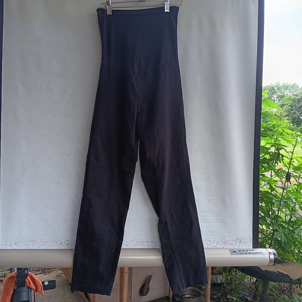 Motherhood Maternity Pants, Black, Size XL